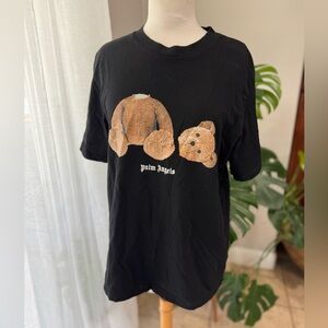 Palm Angels Black Crew Kill the Bear‎ Neck Tee